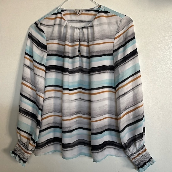 Worthington long sleeve blouse - Picture 1 of 5